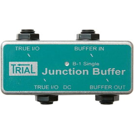 あす楽 TRIAL Junction Buffer Single ラインセレクター・フットスイッチ スルーボックス (エフェクター)