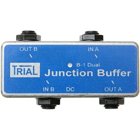 TRIAL Junction Buffer Dual ラインセレクター・フットスイッチ スルーボックス (エフェクター)
