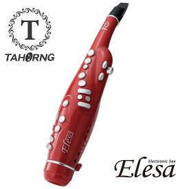 TAHORNG 【12月15日発売 新製品】 電子サックス ELESA（エレサ）レッド ELS10RD 電子管楽器 (管楽器・吹奏楽器)
