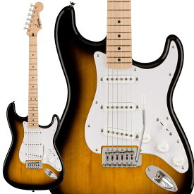 あす楽 Squier by Fender Squier Sonic Stratocaster (2-Color Sunburst/Maple Fingerboard) STタイプ (エレキギター)