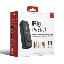 IK Multimedia iRig Pro I/O スマホ・タブレット関連デバイス iOS対応オーディオインターフェイス (DTM)