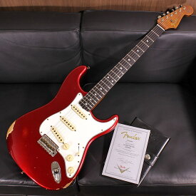 Fender Custom Shop Limited Edition 1964 Stratocaster Relic Aged Candy Apple Red SN.CZ575473 STタイプ (エレキギター)