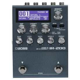 あす楽 BOSS 【アンプSPECIAL SALE】IR-200 [AMP & IR CABINET] アンプシミュレーター アンプ・キャビネットシミュレーター (ギターアンプ・ベースアンプ)