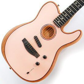 Fender Acoustics FSR American Acoustasonic Telecaster (Shell Pink/Ebony Fingerboard) エレアコギター (アコースティック・エレアコギター)