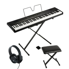 KORG Liano(L1SP) 汎用ヘッドフォン＋X型イスセット(代引不可)(沖縄・離島送料別途見積) 電子ピアノ ポータブルタイプ (電子ピアノ・その他鍵盤楽器)