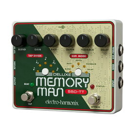 あす楽 Electro Harmonix Deluxe Memory Man 550TT ギター用エフェクター 空間系 (エフェクター)