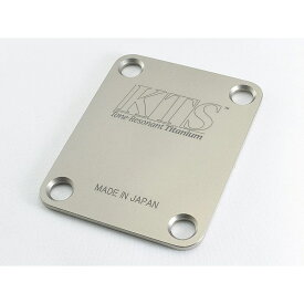 KTS Ti-Neck Plate ギター・ベース用パーツ ノブ・スイッチキャップ・プレート (楽器アクセサリ)