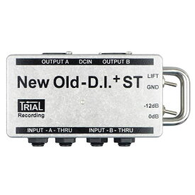 TRIAL New Old-D.I.+ST ベース用エフェクター ベース用プリアンプ・EQ・DI (エフェクター)