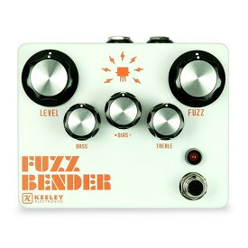 あす楽 keeley FUZZ BENDER 3-TRANSISTOR FUZZ WITH BIAS CONTROL ギター用エフェクター 歪み系 (エフェクター)