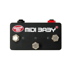 DISASTER AREA MIDI BABY3 ラインセレクター・フットスイッチ MIDIフットコントローラー (エフェクター)
