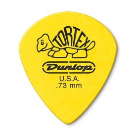 Dunlop (Jim Dunlop) 498 Tortex Jazz III XL ×10枚セット (0.73mm/イエロー) ピック (楽器アクセサリ)