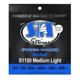 SIT POWER WOUND (S1150) 弦 エレキギター弦 (楽器アクセサリ)