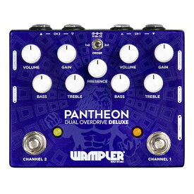 あす楽 Wampler Pedals Pantheon Deluxe DUAL OVERDRIVE ギター用エフェクター 歪み系 (エフェクター)