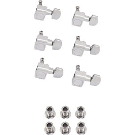 Fender USA AMERICAN PRO STAGGERED STRATOCASTER/TELECASTER TUNING MACHINE SETS［#0990820100］ ギター・ベース用パーツ ギター用ペグ (楽器アクセサリ)
