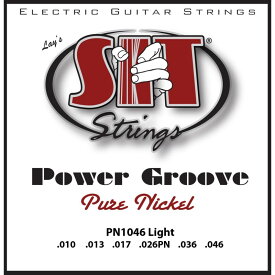 SIT POWER GROOVE (PN1046) 弦 エレキギター弦 (楽器アクセサリ)