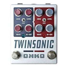 あす楽 OKKO TWINSONIC MkII ギター用エフェクター 歪み系 (エフェクター)