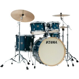 TAMA CL52KRSP-GHP [Superstar Classic / 22インチバスドラム・シェルキット / グロス・サファイア・レースバーク・パイン]【シンバル、ハードウェア別売】 ドラムセット (ドラム)