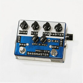 shin’s music Bass Master PRO+ CTM w/ Drive EQ Select Switch [Blue Flame] ベース用エフェクター ベース用プリアンプ・EQ・DI (エフェクター)