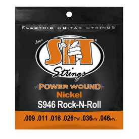 SIT POWER WOUND (S946) ×2セット 弦 エレキギター弦 (楽器アクセサリ)