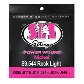 SIT POWER WOUND (S9.544)　×2セット 弦 エレキギター弦 (楽器アクセサリ)
