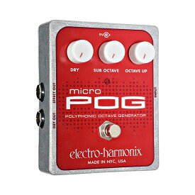 あす楽 Electro Harmonix MICRO POG ギター用エフェクター ハーモニー系 (エフェクター)