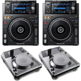 あす楽 Pioneer DJ XDJ-1000MK2 ツインSET 【DECKSAVER製　本体保護カバー付属】 DJプレイヤー DJプレイヤー単体 (DJ機器)