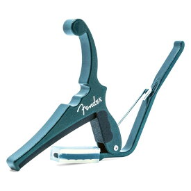 Kyser KGEFSHGA (SHERWOOD GREEN) [ x Fender Classic Color Quick-Change Capo] カポタスト (楽器アクセサリ)