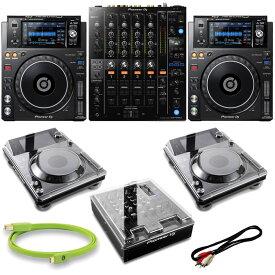 あす楽 Pioneer DJ XDJ-1000MK2 + DJM-750MK2 クラブスタイル8点SET 【本体保護カバー & 高品質USBケーブル付属】【※保護カバーのみ後日の出荷となります】 DJプレイヤー DJプレイヤーセット (DJ機器)