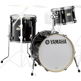 YAMAHA Stage Custom Birch Bop-Kit 【BD18、FT14、TT12、シングルタムクランプ/カラー：レーベンブラック】 ドラムセット (ドラム)