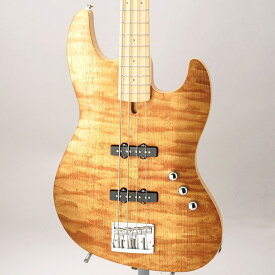 SAITO Guitars S-420b Ash (虎斑/M) エレキベース JBタイプ (ベース)