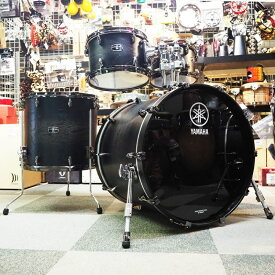 YAMAHA LIVE CUSTOM HYBRID OAK 4pc Drum Set [LHB2218 + LHP6F3 (BD22，FT16，TT12＆10) / UZU チャコールサンバースト] ドラムセット (ドラム)