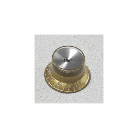 Montreux Selected Parts / Metric Reflector Knob Tone Gold (Silver Top) [8858] ギター・ベース用パーツ ノブ・スイッチキャップ・プレート (楽器アクセサリ)