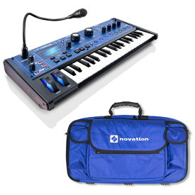 あす楽 NOVATION 【夏のボーナスセール】MININOVA+専用ギグバッグセット【箱ボロアウトレット超特価】 シンセサイザー アナログ系シンセ (シンセサイザー・電子楽器)