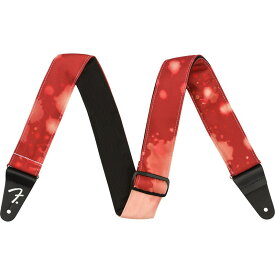 Fender USA Tie Dye Acid Wash Strap (Red) (#0990637200) ギターストラップ (楽器アクセサリ)