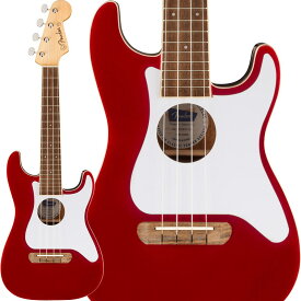 Fender Acoustics FULLERTON STRAT UKE (Candy Apple Red) 【お取り寄せ) コンサート (ウクレレ)