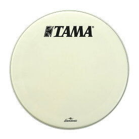 TAMA CT22BMOT [White Coated Heads TAMA & Starclassic logo/22]【バスドラム用フロントヘッド】【お取り寄せ品】 ドラムヘッド バスドラム用 (ドラム)