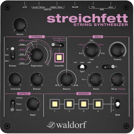 Waldorf Streichfett(シュトライヒフェット)【お取り寄せ商品】 シンセサイザー 音源モジュール (シンセサイザー・電子楽器)
