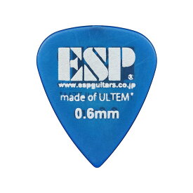 ESP ウルテム製ピック ティアドロップ/ブルー/0.6mm [PT-PSU06 B] ピック (楽器アクセサリ)