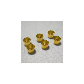 Montreux Selected Parts / Conversion Bushing set 6mm GD [9205] ギター・ベース用パーツ ギター用ペグ (楽器アクセサリ)