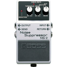 あす楽 BOSS NS-2 (Noise Suppressor) ギター用エフェクター ノイズゲート・ノイズリダクション (エフェクター)