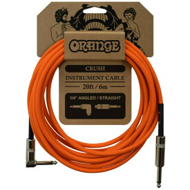 Orange CRUSH Instrument Cable 6m S/L [CA037] シールドコード シールドコード (楽器アクセサリ)