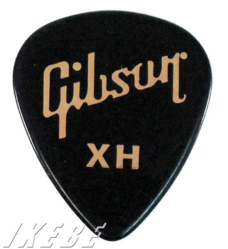 Gibson USA <br>Gross Black Standard Style Pick ×10枚セット <br>(ティアドロップ型 エクストラヘヴィ)