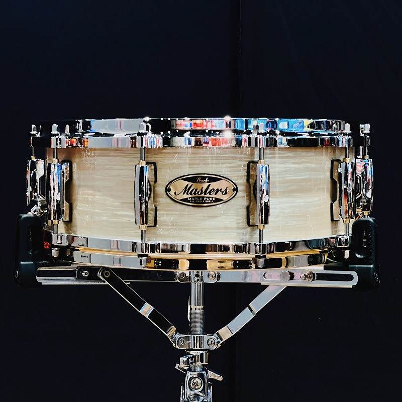 Pearl 《パール》 Masters Maple Pure Snare Drum 14×5 #453 Platinum Gold Oyster  [MP4C1450S N #453] スネア