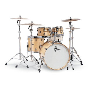 GRETSCH《グレッチ》 RN2-E8246-GN [Renown Series 4pc Drum Kit / BD22，FT16，TT10&12 / Gloss Natural Lacquer] 【お取り寄せ品】