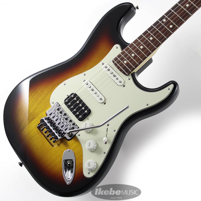 Fender《フェンダー》 Made in Japan Limited Stratocaster with Floyd Rose (3-Color Sunburst)【g_p5】 エレキギター