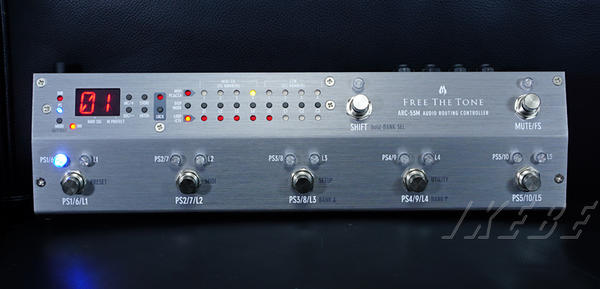 Free The Tone ARC-53M AUDIO ROUTING CONTROLLER 【SILVER COLOR  MODEL】【最新Version 2.0】【ef_p5】 | 渋谷IKEBE楽器村