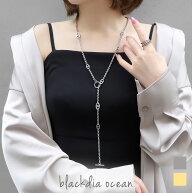 【7/27まで最大30％OFFクーポン】 ネックレス ポイント アンカー ロング チェーン マンテル ネックレス …