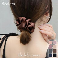 シュシュ ボリューム シルク 100％ 50mm ヘアゴム ヘアアクセサリー 髪留め 髪飾り 6A 6Aシルク 最高ラン…