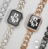 アップルウォッチ バンド チェーン レディース スリム 工具不要 女性 ベルト 替え 交換ベルト 38mm 40mm …