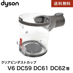 Dyson ダイソン クリアビンダストカップ V6 DC58 DC59 DC61 DC62 純正 並行輸入品